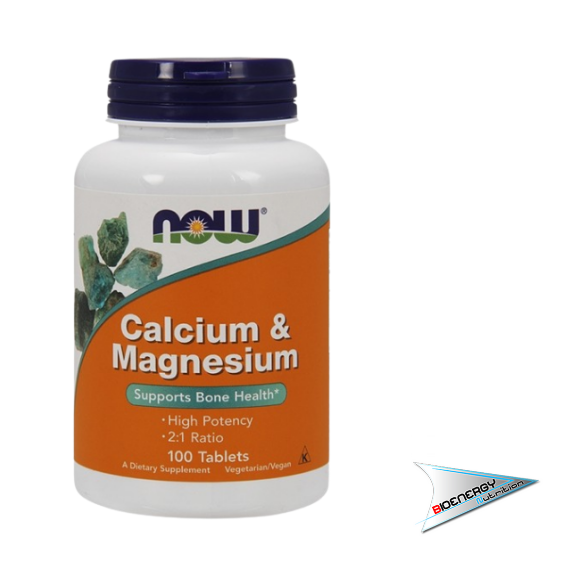 Now - CALCIUM & MAGNESIUM (Conf.100 cpr) - 